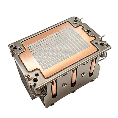 政久intel 4189针 2U CPU工业工控服务器散热器5热管被动散热片N8