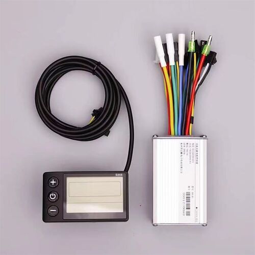 36v48v60v350w500w1000w电动自行车改装866液晶仪表控制器助力