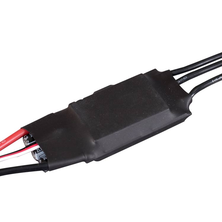 FMS捕食者好盈80A升级版航模电调5A开关BEC配置无刷电调飞机配件