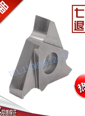 陶瓷立装卡簧槽刀片平口割槽切槽浅槽刀粒GBAF43R250 200 300 400