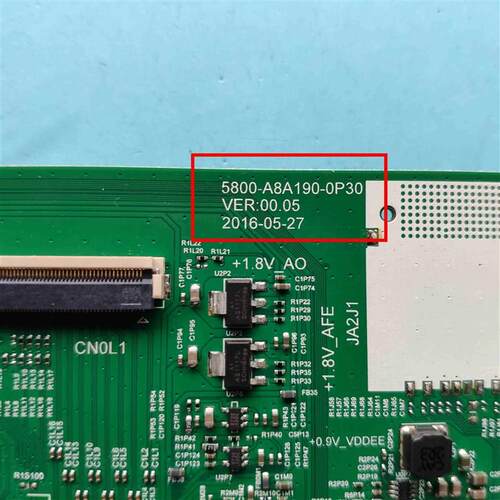 原装创维55V6 58V6 50V6E主板5800-A8A190-0P3屏可选