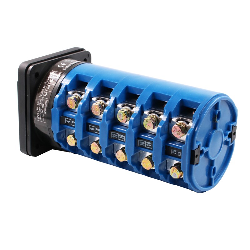 万能转换开关LW26-125/5三档五节大电流切换电源组V合旋转双向选