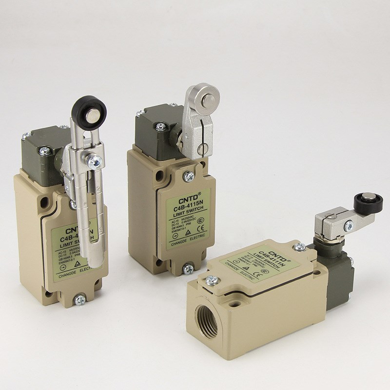 电气微动行程开关C4B-4170N N限位开关金属按钮开关