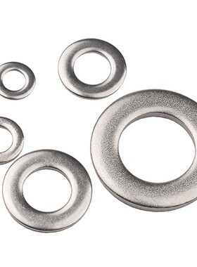 供325pcs平垫圈套装 304不锈钢美平垫圈2#6#8#1/4 3/16盒装