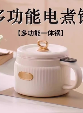 德国电煮锅迷你小型一人食小火锅一体多功能泡面锅宿舍智能电蒸锅