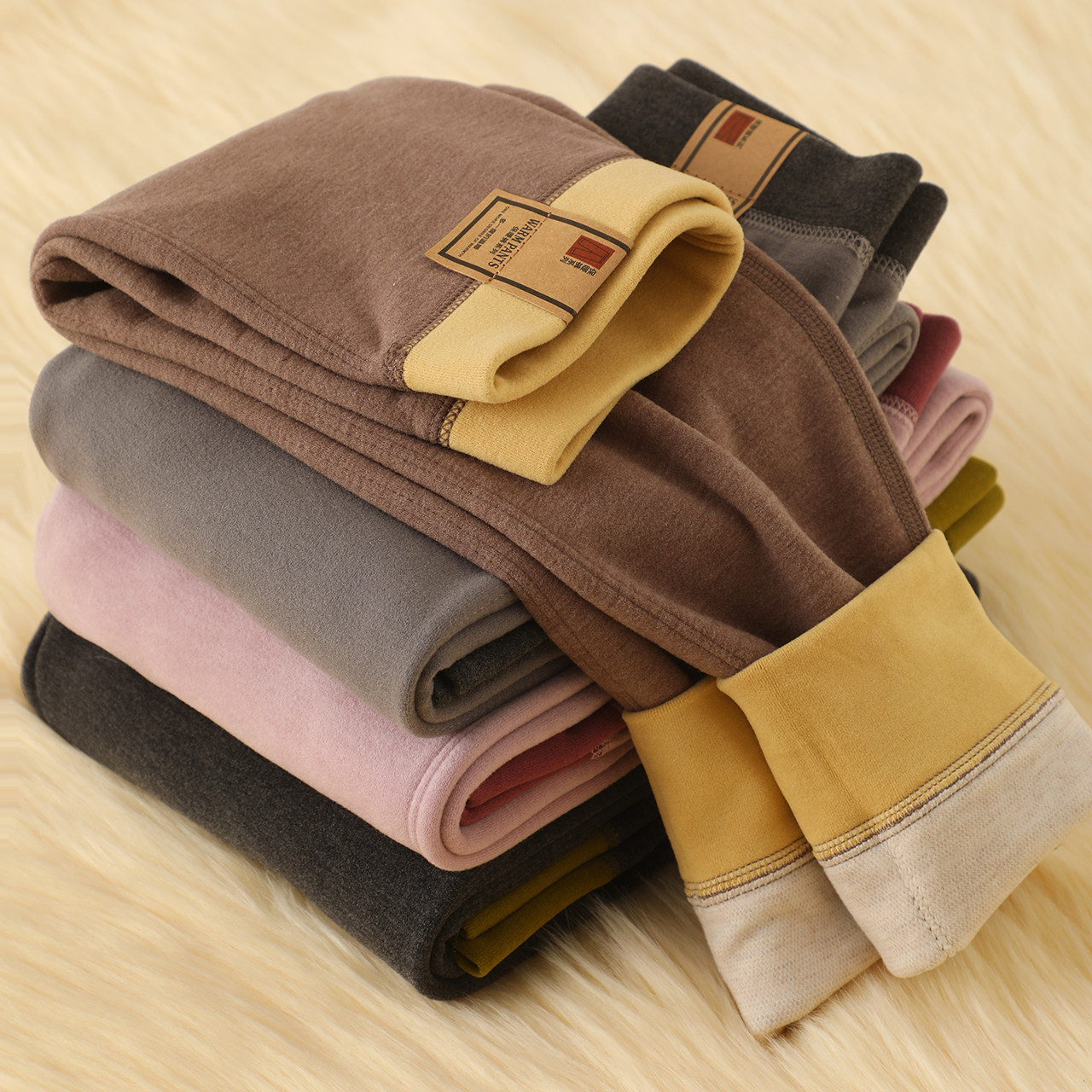 双层儿童保暖裤内穿男童女童德绒打底裤宝宝绒裤加绒秋裤加厚冬季,童装/婴儿装/亲子装,保暖裤,淘宝优惠券,粉丝福利购,淘宝优惠卷