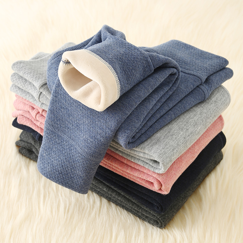 高腰宝宝男童打底内穿加绒保暖裤