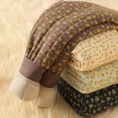 女童保暖裤 加绒加厚打底裤 女孩宝宝绒裤 三层夹棉儿童棉裤 内穿冬季