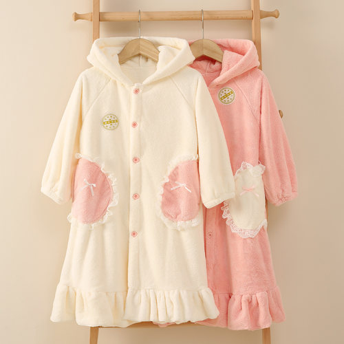 浴袍吸水速干保暖不掉毛