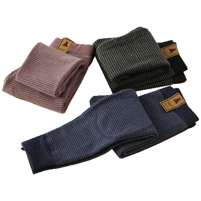 玉米绒弹力大保暖裤护膝