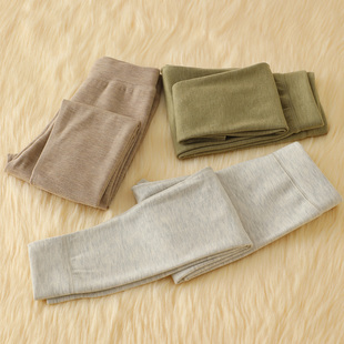 绒裤 大童男童女童加厚秋裤 宝宝 内穿秋冬加绒打底裤 德绒儿童保暖裤