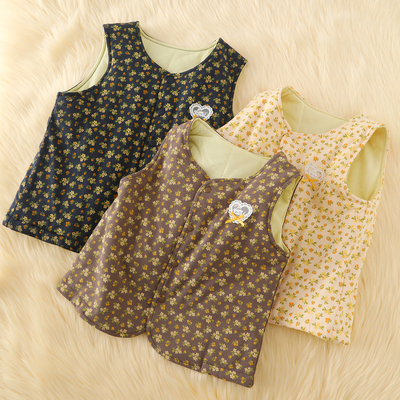 儿童夹棉马甲背心加绒加厚保暖