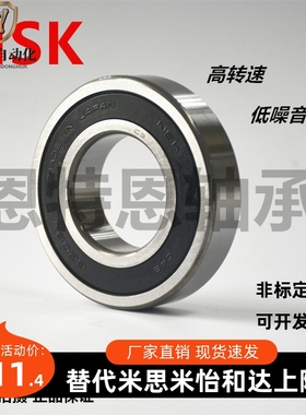 进口NSK轴承6200 6201 6202 6203 6204 6205 6206ZZ水泵DDU高温VV