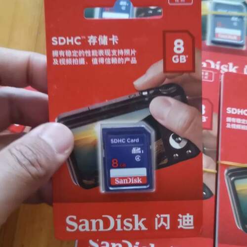 可维修闪迪正品SDHC存储卡 8GB