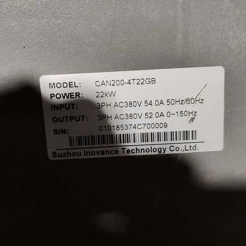 可维修汇川22KW变频器面板和主板CAN200-4T22GB议价