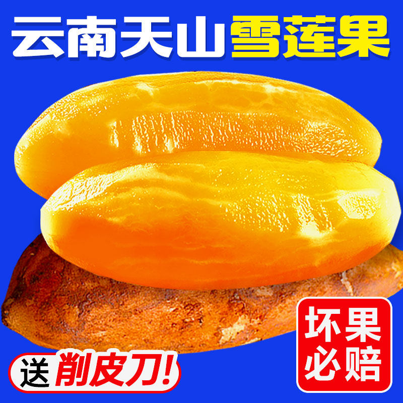 云南天山雪莲果新鲜水果当季应季红心特级10斤装孕妇时令水果包邮
