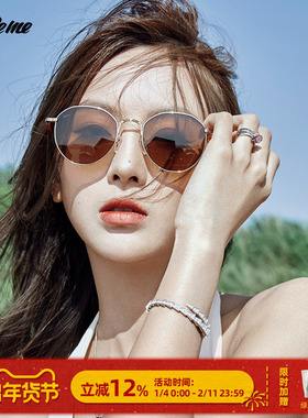 Fakeme宋旻浩同款简约墨镜女