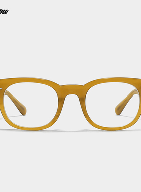 Fakeme 个性时尚复古厚板材方框光学镜架中性美式INS风 homies