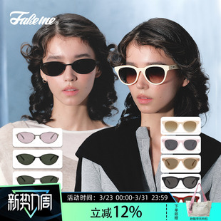 Lowry2022 板材猫眼框&金属椭圆框墨镜 时尚 Micro Fakeme