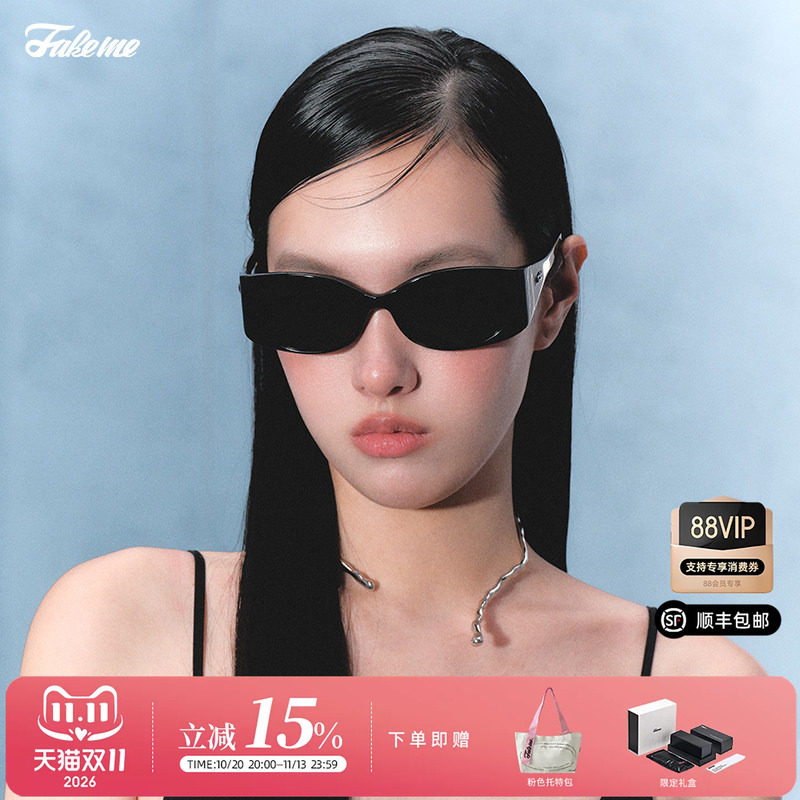 Fakeme欧美复古街拍墨镜