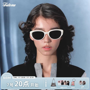 【达人推荐】Fakeme质感时尚超轻墨镜女款防紫外线高级感太阳镜男