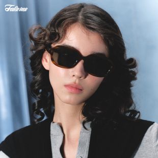 rice 轻奢墨镜板材黑框太阳镜防紫外线Brown Fakeme