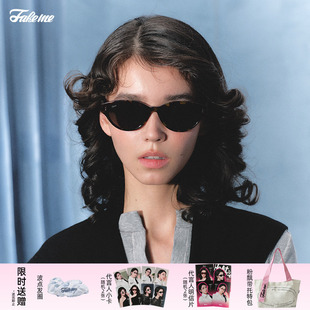 复古板材墨镜太阳镜防紫外线女 时尚 low Fakeme 商家自播