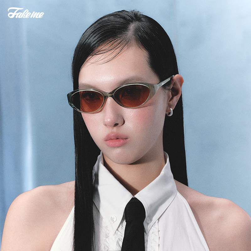 Fakeme质感板材复古墨镜