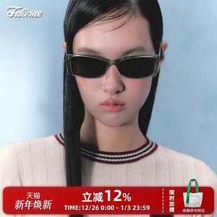Johnnie 中国限定板材方框极简防紫外线太阳镜 Fakeme 刘宇宁同款
