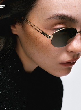 Fakeme 时尚轻奢升级钛版老钱风百搭墨镜太阳镜白月光 backbone