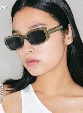 Fakeme 刘亦菲同款板材时尚方框渐变太阳镜墨镜 gotcha
