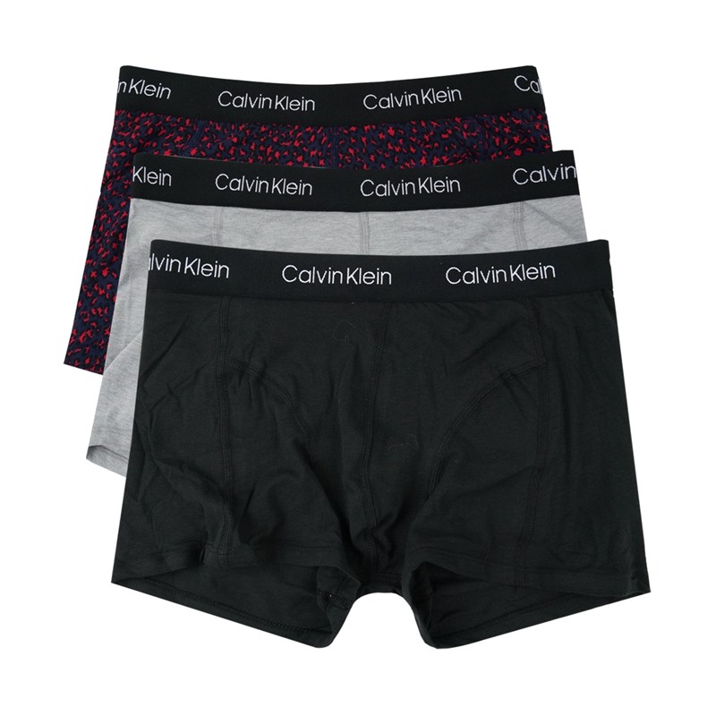 Calvin Klein/凯文克莱男士内裤平角内裤 三条装 NP21670