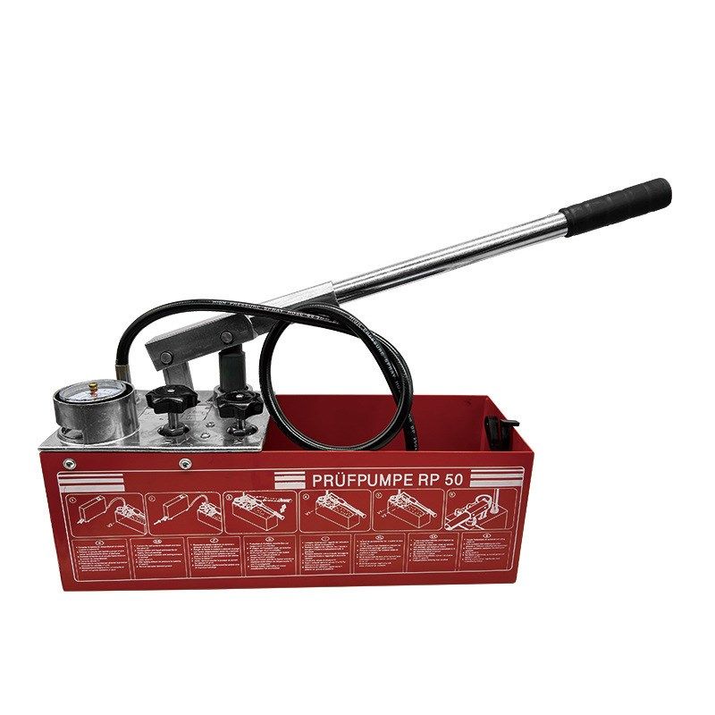 Manual pressure test pump DWater pe pressure pump