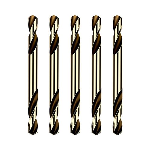 M2高速钢d双头麻花钻头不锈钢铝合金铁板铁皮专用双头钻 双刃钻头