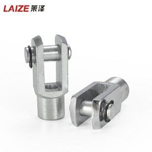 125 D100 160配件200气动250 SC气缸附件Y型32内螺纹40汽缸63