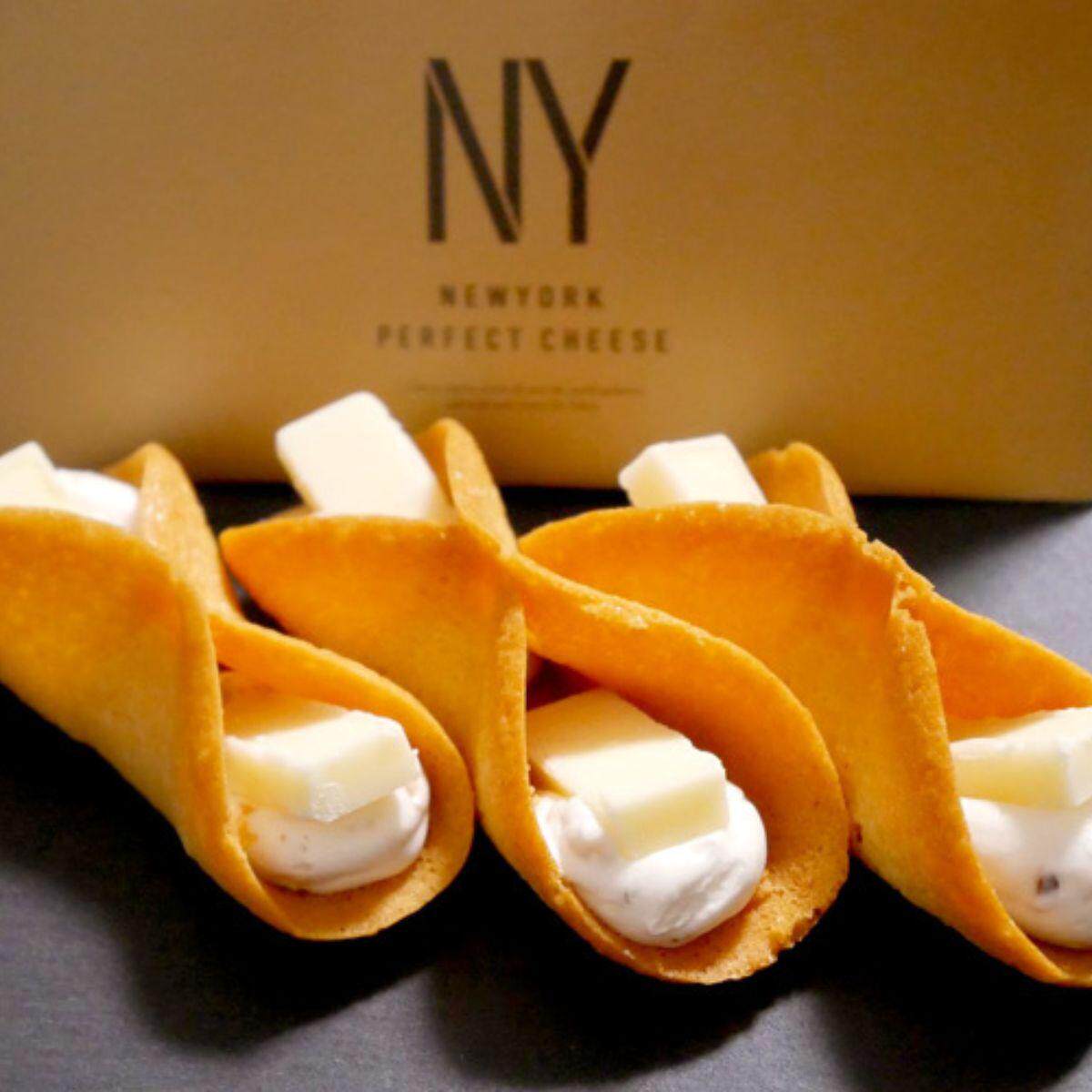 顺丰】日本零食NY芝士卷原装CHEESE饼干奶油夹心蛋卷伴手礼盒代购