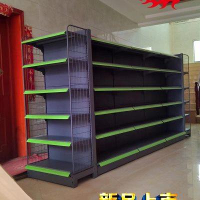新款超市货架便利店多层小卖部零食展示架药店文具母婴单双面架子