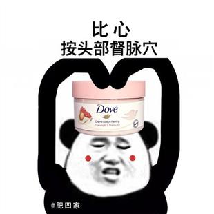 225g 保税 Dove多芬石榴籽乳木果风味冰激凌身体磨砂膏德版