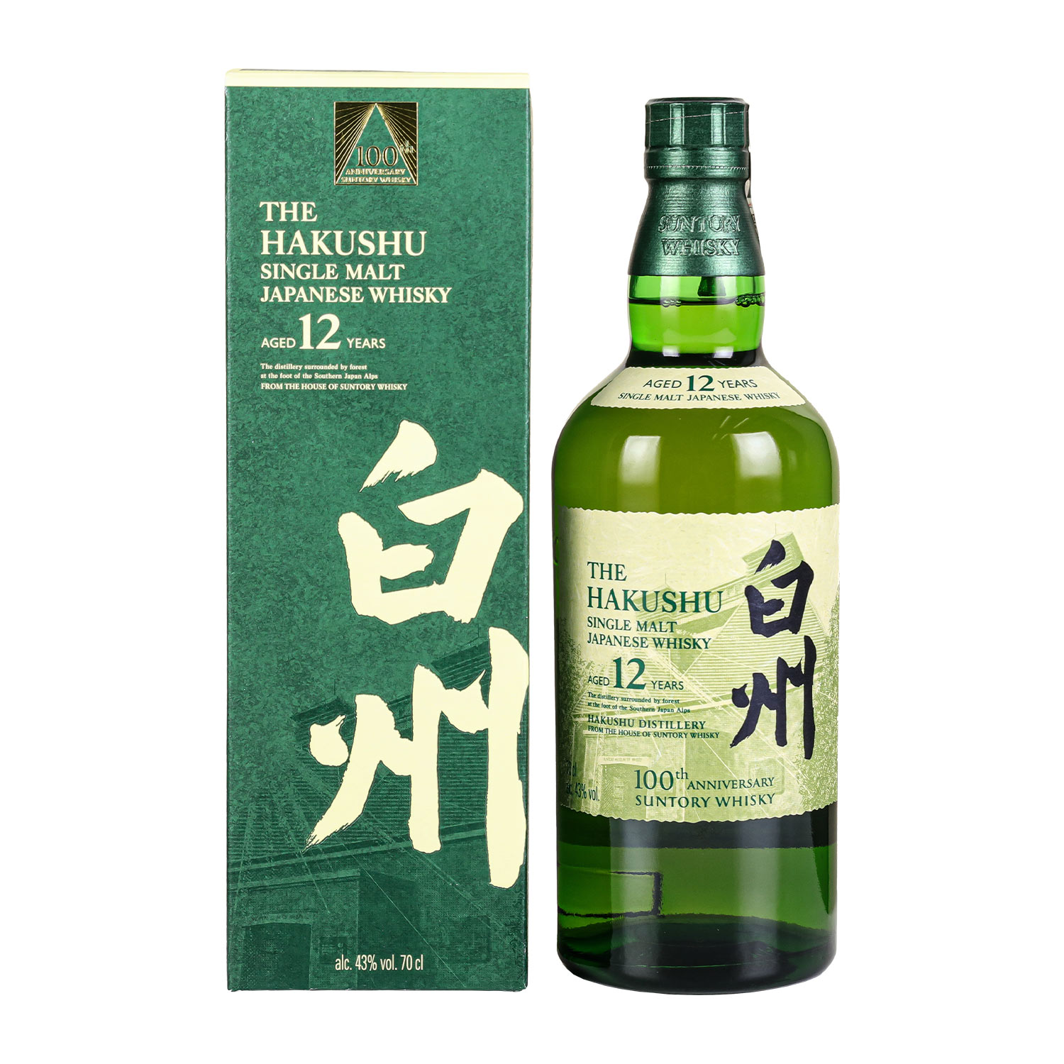 HAKUSHU白州12年百年匠心臻选