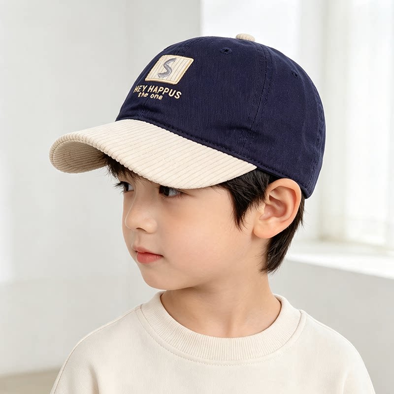 儿童棒球帽春秋款防晒鸭舌帽中大童帽子休闲小孩遮太阳男女宝宝帽