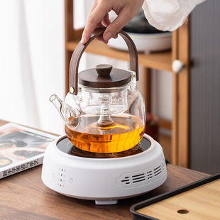 戈米电陶炉煮茶器蒸煮泡茶烧水壶家用花茶养生壶煮茶炉玻璃煮茶壶