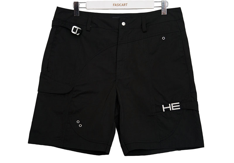 HELIOTEMIL短裤斜纹布金属装饰