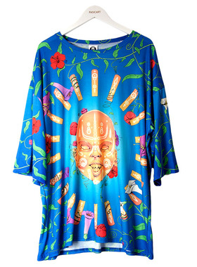 End Flower T-shirt By Kim Laughton