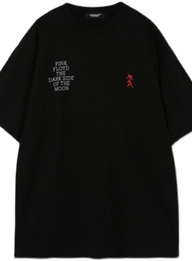 四折 FASICART 日本设计师品牌 UNDERCOVER 狂気刺绣标语T恤