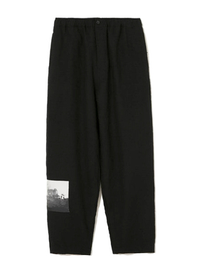 五折 FASICART 日本设计师品牌 UNDERCOVER  贴布羊毛休闲西裤