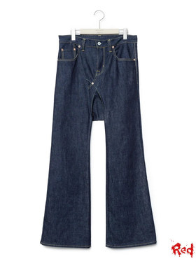 五折 FUMITO GANRYU 25春夏 复古原牛直筒微拉牛仔裤