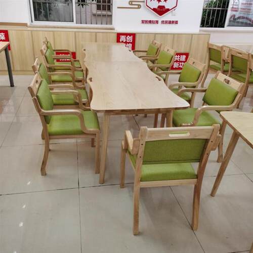 包邮定制养老院敬老院餐桌椅适老化医养康养机构桌椅老年公寓家具