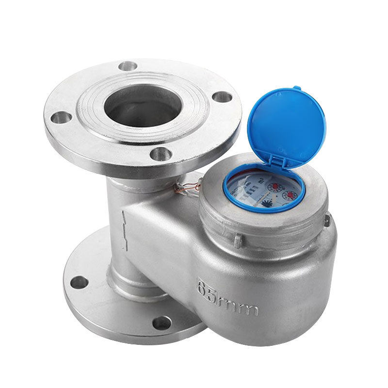304不锈钢立式法兰水表 垂直法兰水表LXSL不锈钢水表 25 40 50 65