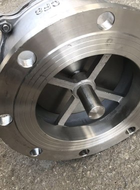 304不锈钢法兰底阀H42W-PN6井盖316L抽水底阀DN50 65 80 100 125