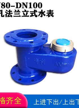 上进32/4lxs-40/50表DN5 65 080 100mm 2寸 4寸立水式冷法兰水表